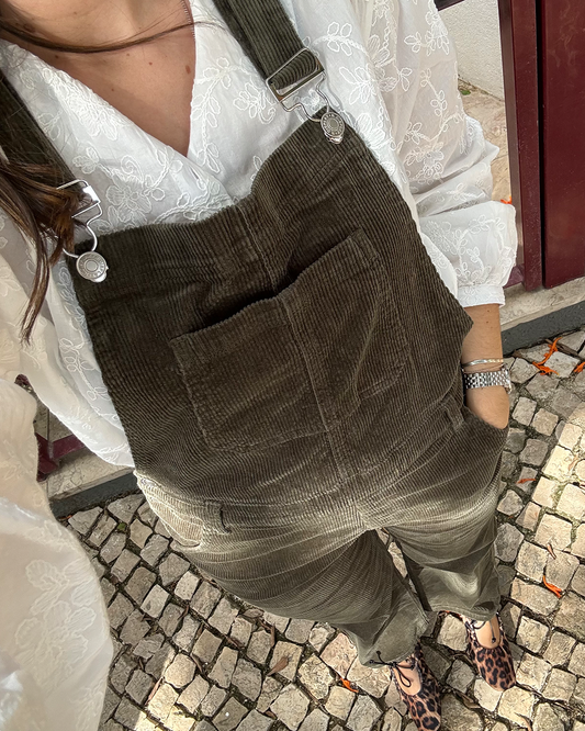 Khaki Overalls